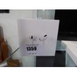 +VAT AirPods Pro with charging case and box, possibly linked to user account