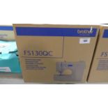 +VAT Boxed Brother FS130QC sewing machine