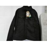 +VAT Mens Levi jacket in black, size XL