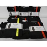 +VAT Bag containing 10 Buffalo ladies lounge sets in black, mixed sizes