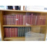 Approx. 2 shelves of books by Rudyard Kipling and Winston Churchill
