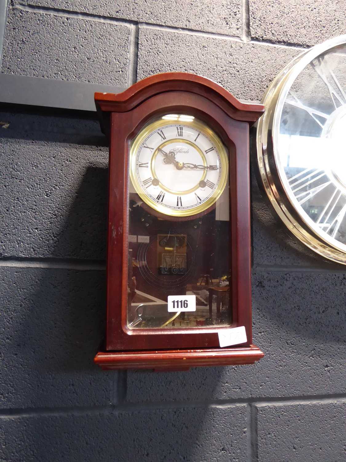 Highlands wall clock