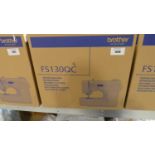 +VAT Boxed Brother FS130QC sewing machine