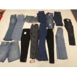 +VAT Selection of denimwear to include New Look, Levi, Jack & Jones, etc