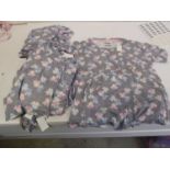 +VAT Ladies Disney pyjama shorts and t-shirt set in grey (8 in bag)