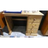 Modern pine 3 drawer dressing unit