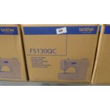 +VAT Boxed Brother FS130QC sewing machine