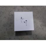 +VAT Apple AirPods with mag safe charging case and box, possibly linked to user account