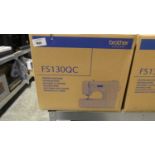 +VAT Boxed Brother FS130QC sewing machine