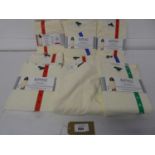 +VAT Bag containing 9 sets of womens Buffalo lounge sets in cream, mixed sizes