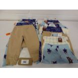 Bag of boys bottoms in mixed sizes (8 packs of 4)
