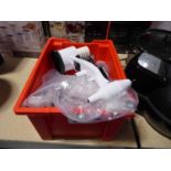 +VAT Box containing various kitchen accessories, appliances and parts
