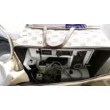 Jones electric sewing machine in soft carry case