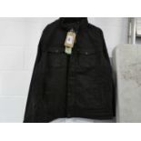 +VAT Mens LEvi coat in black, size XL
