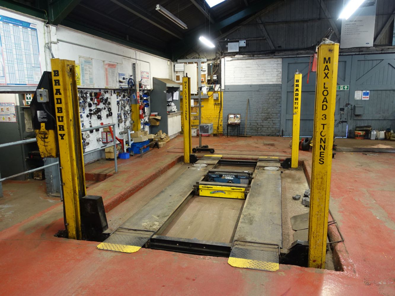 Garage Equipment, Tools,  Stock, Office Furniture & Vehicle