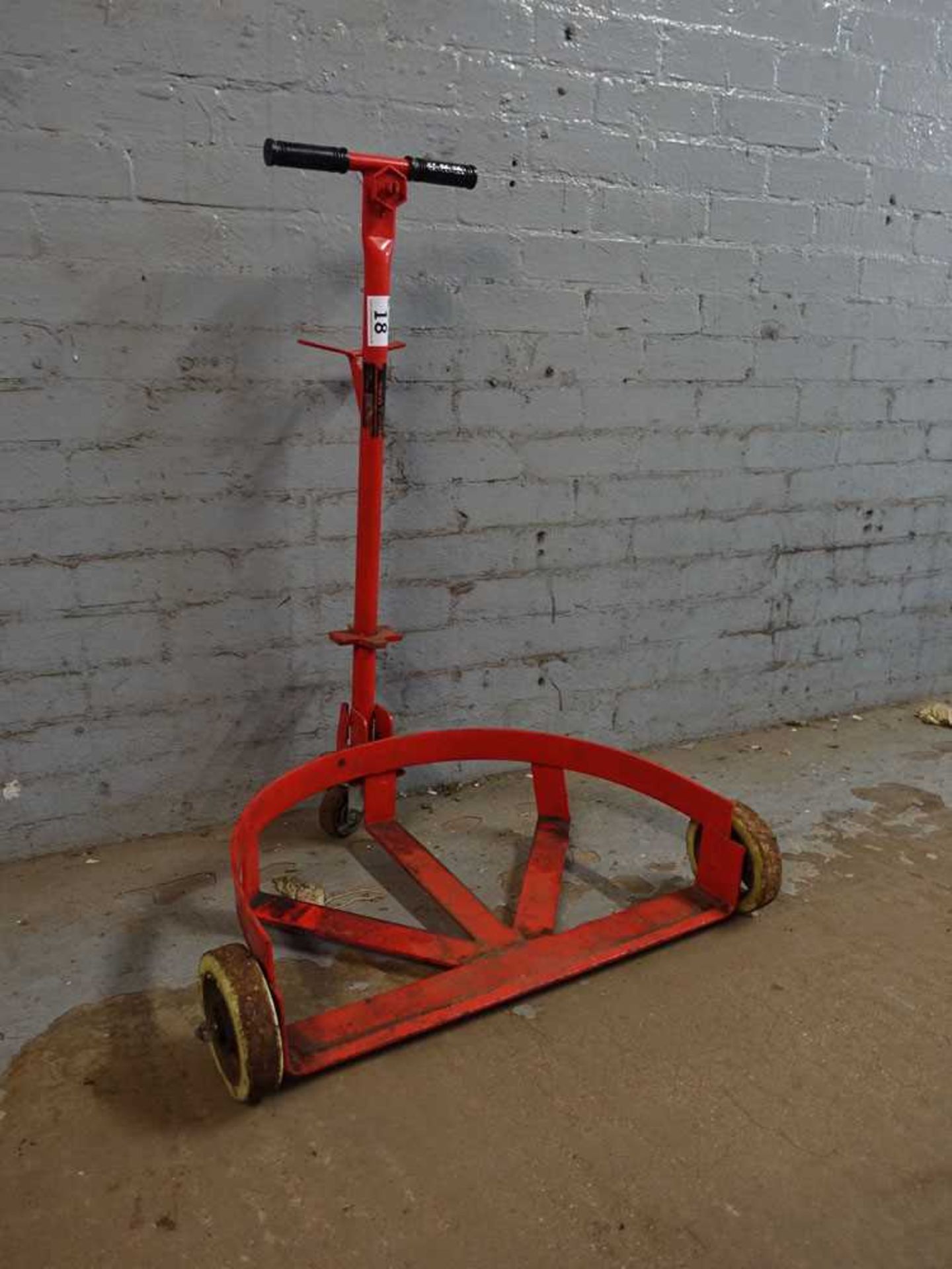 +VAT Sealy power products type TP13 drum and barrel trolley - max capacity 450kg