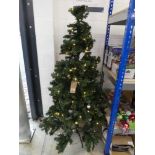 5' pre-lit artificial Christmas tree