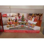 +VAT Boxed Disney animated holiday train with lights and music