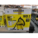 +VAT Boxed Karcher WD2 vacuum