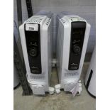 +VAT Two unboxed De'Longhi Dragon 4 pro Electric oil filled radiators