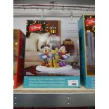 +VAT Boxed Disney holiday carousel with lights and music