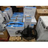 +VAT Pallet of assorted Pro Elec fans including tower fans and floor fans