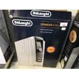 +VAT Boxed De'Longhi Dragon 4 Pro electic oil filled radiator