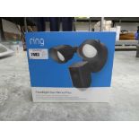 +VAT Boxed Ring wired Plus floodlight camera no chime ( cloudlocked )