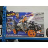 +VAT Nerf battle racer, 4 wheeled pedal car, boxed