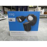 +VAT Boxed Ring wired Plus floodlight camera no chime ( cloudlocked )