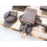 6" machine vice with 3 jaw clamp