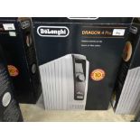 +VAT Boxed De'Longhi Dragon 4 Pro electic oil filled radiator