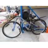 Apollo XC26 mountain bike in grey and blue