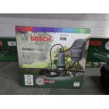 +VAT Boxed Bosch 18v garden pump