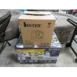 +VAT Boxed Intex Pure Spa with pump