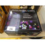 +VAT Box of colour changing LED lights (16m length)