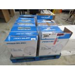 +VAT Twelve boxed Pro Elec 16" wall fans