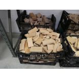 5 boxes of beech chopped wood
