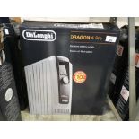 +VAT Boxed De'Longhi Dragon 4 Pro electic oil filled radiator