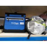 +VAT Core sleeping bag together with a Mitre deep freeze cool bag