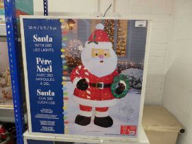 +VAT Boxed 1.8m / 6ft tall LED lit Santa