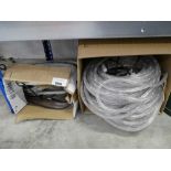 +VAT Two boxes of loose rope lights