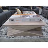 Modern geometric shaped coffee table