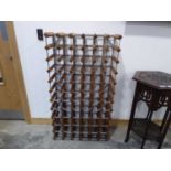 6x11 wooden wine rack