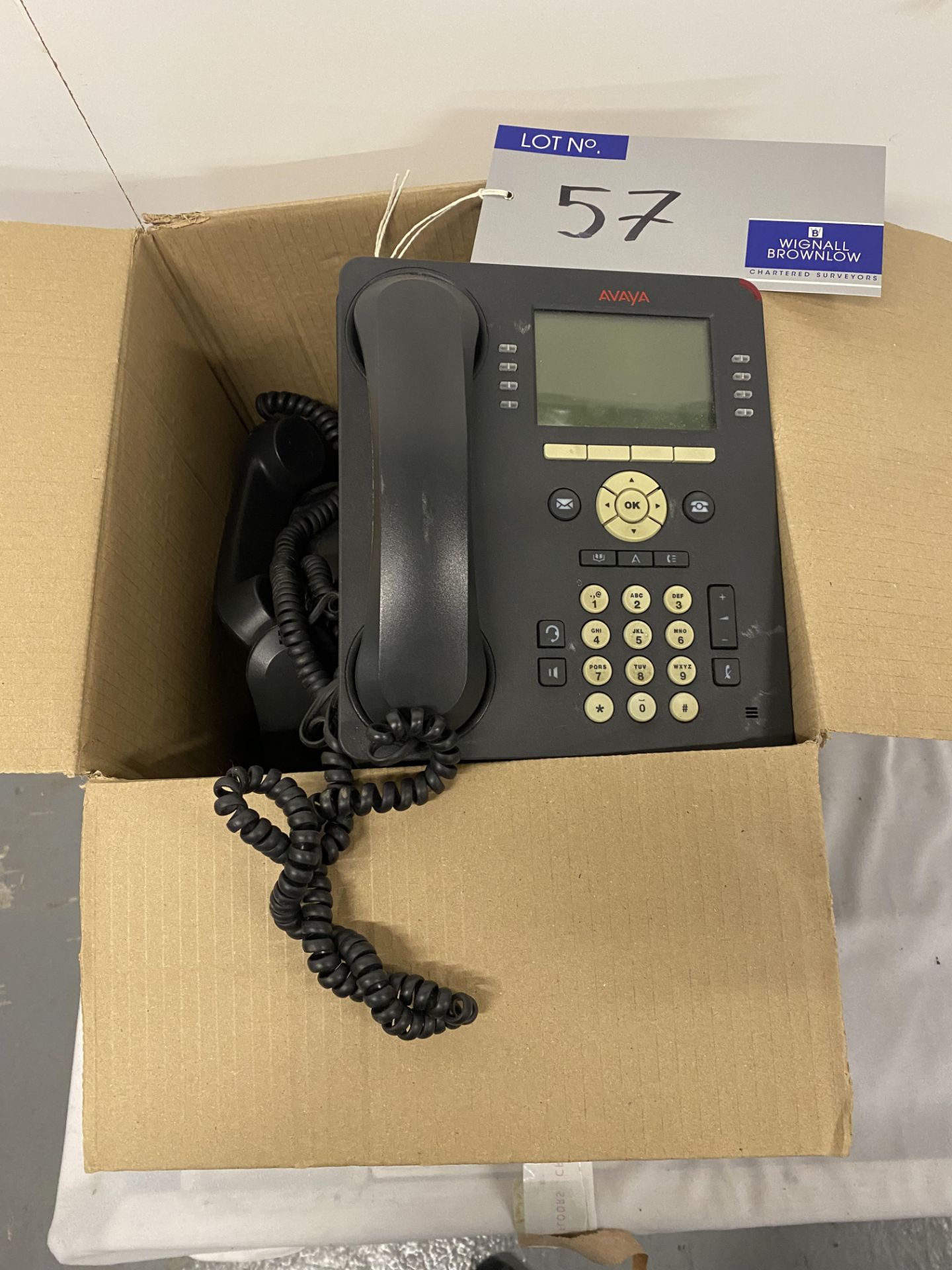 10 Avaya IP Telephone Handsets with Desk Stands (located at Visions, Unit 1, Preston Road,