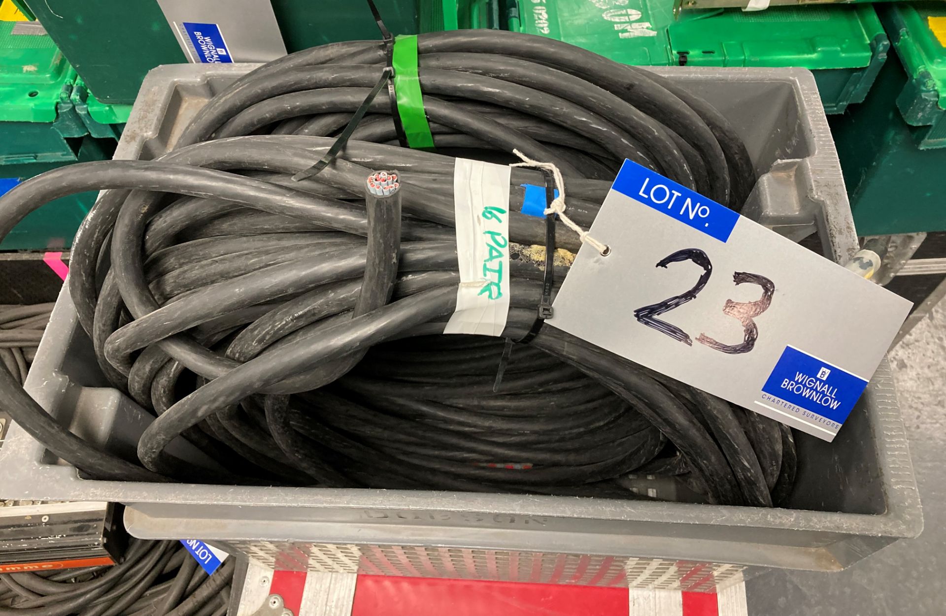A Quantity of 20/30m lengths of Unterminated 16 core Multicore Cable (located at Dobsons, 17 Deer