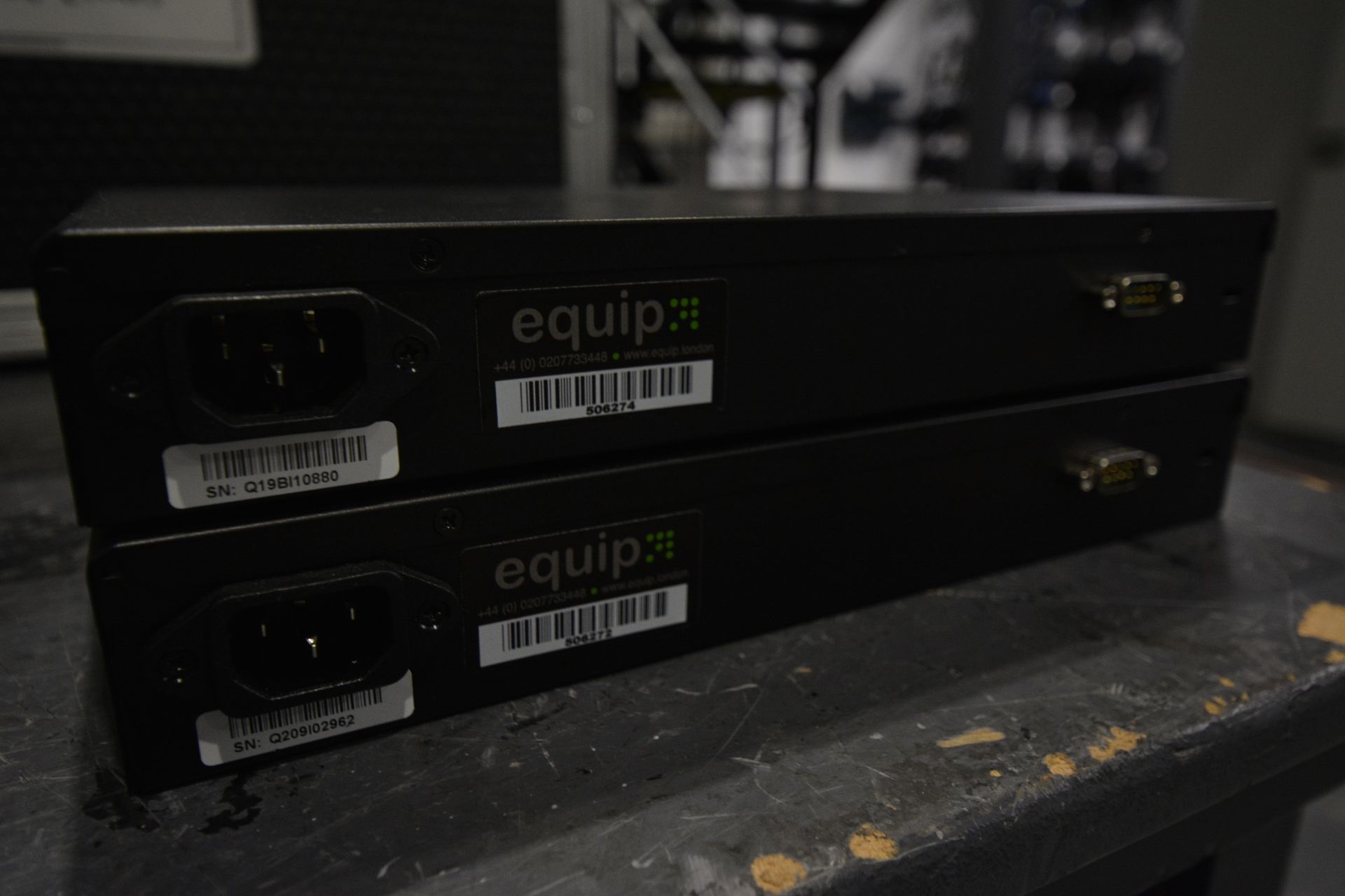 A 12 port QNAP QSW-1208-8C 10GbE Unmanaged Switch (located at equip, 1 Somers Place, Brixton Hill, - Image 3 of 3