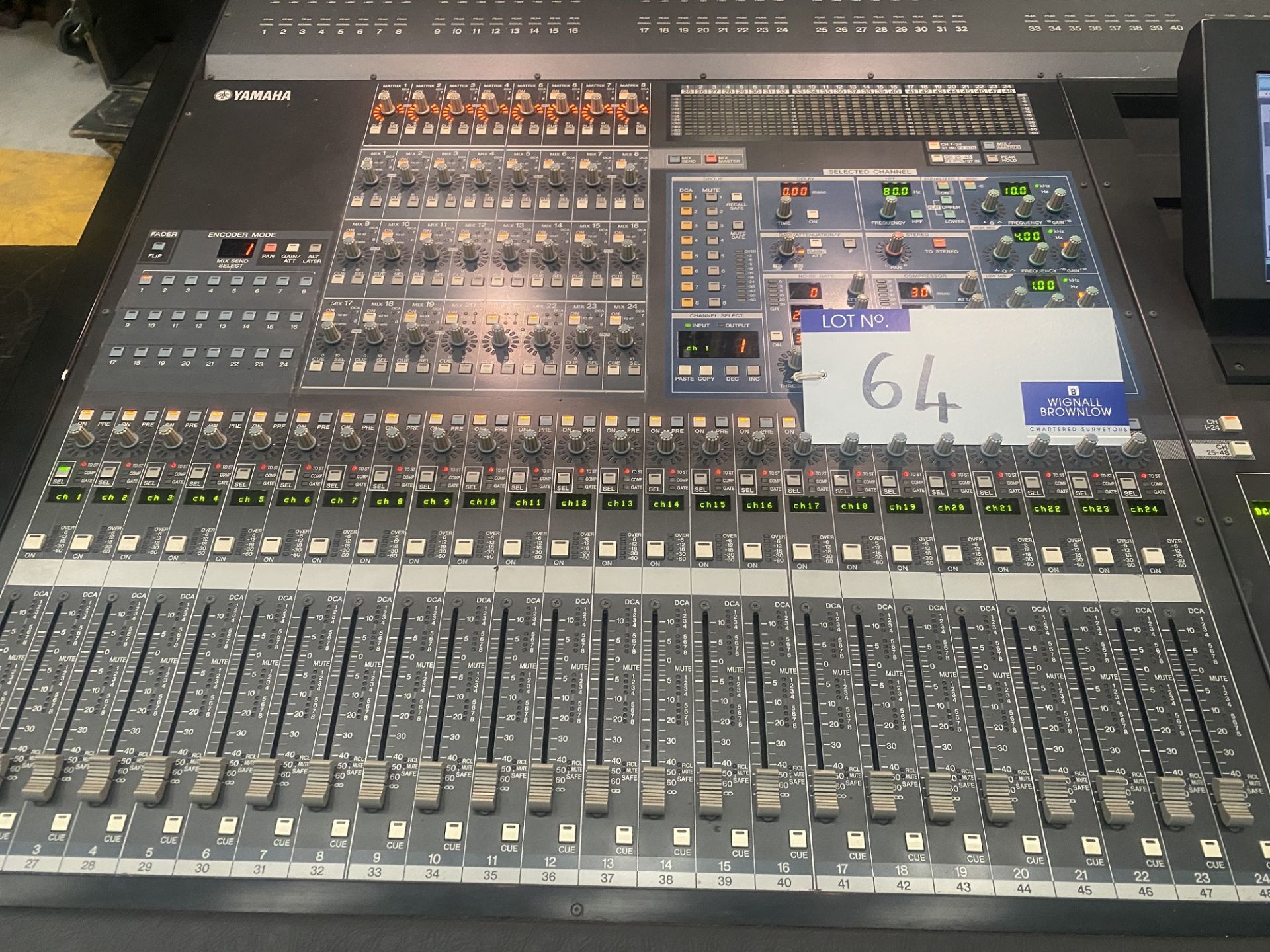 A Yamaha PM5D Digital Mixing Console with flightcase and PSU's (located at Visions, Unit 1, - Image 5 of 6