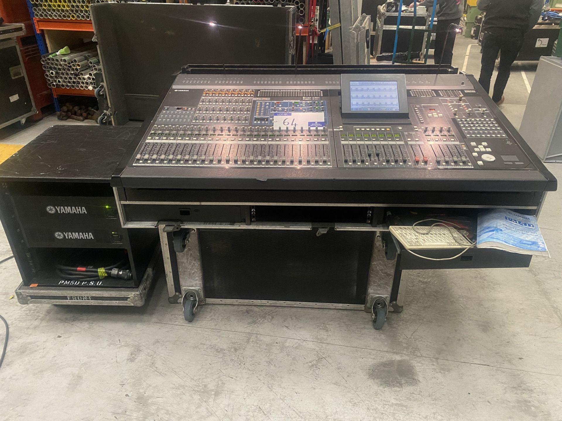A Yamaha PM5D Digital Mixing Console with flightcase and PSU's (located at Visions, Unit 1,