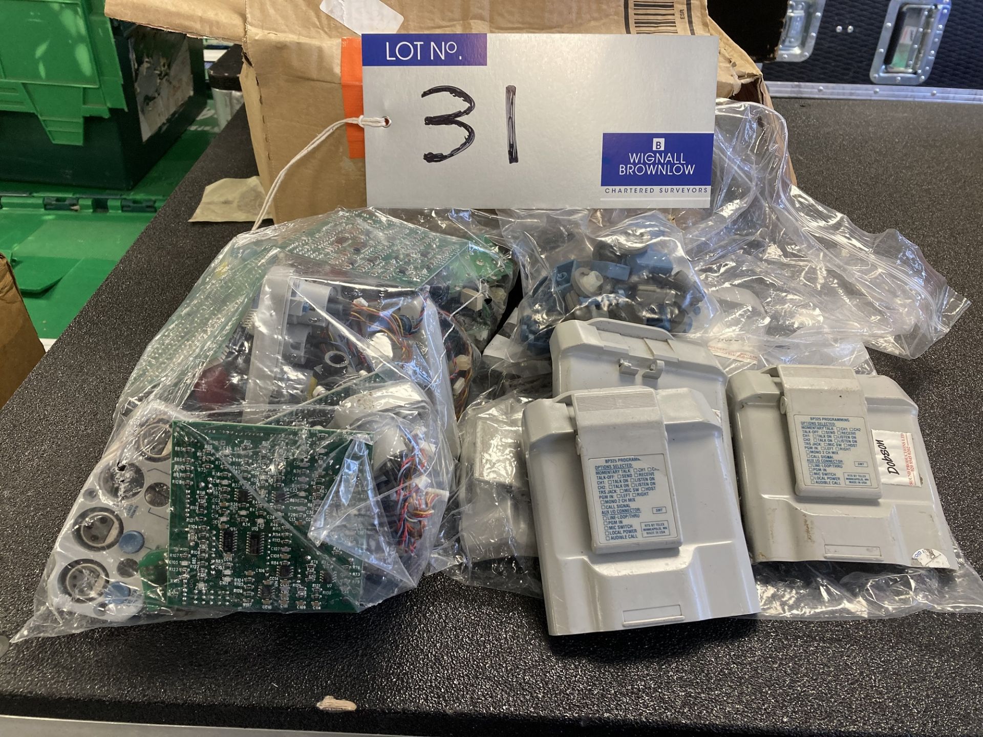 Assorted RTS BP325 Spare Parts, sold as seen (located at Dobsons, 17 Deer Park, Road, Wimbledon,